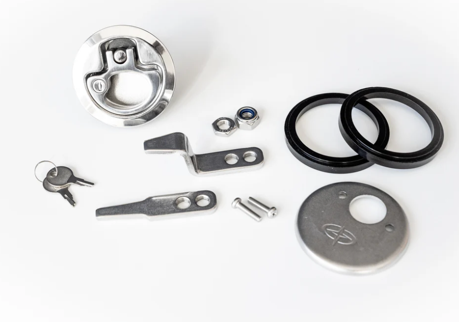 Compression Latch Locking, Reversible Handle, Cam Kit