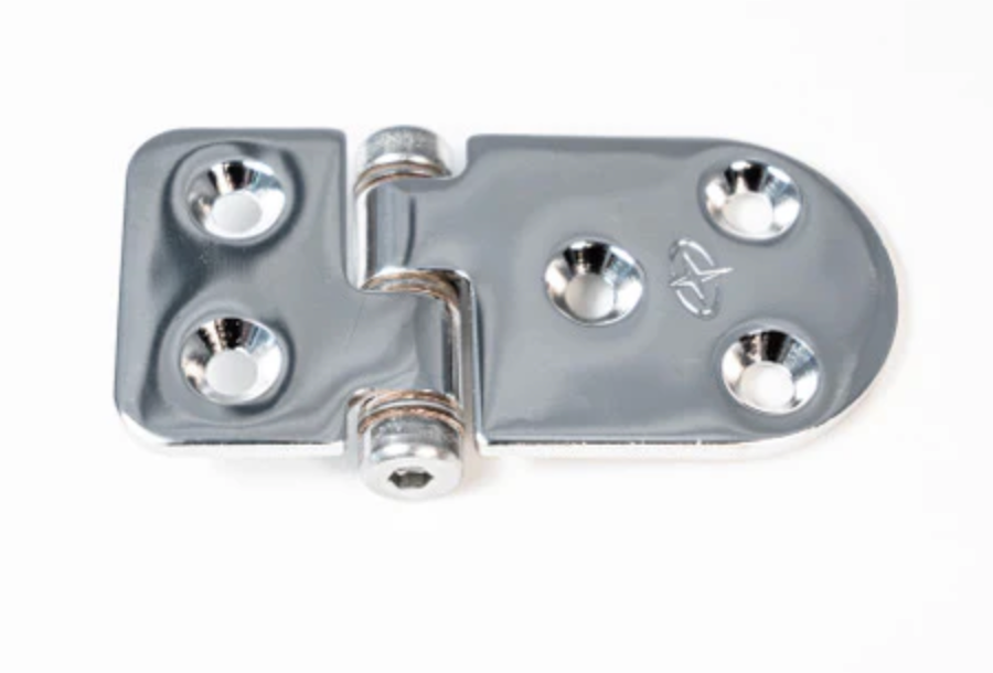 Friction Hinge 3.16"X1.5", Flush Mount