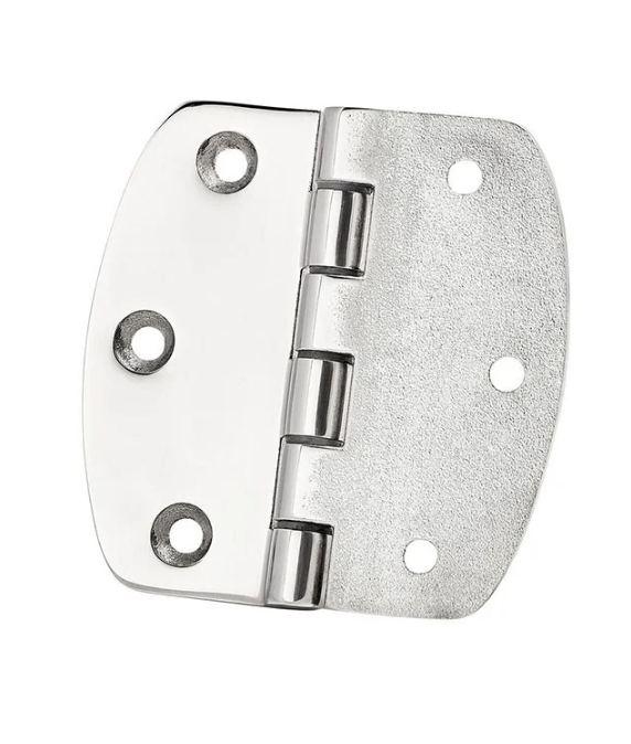 Hinge 4"X4" One Side Flipped