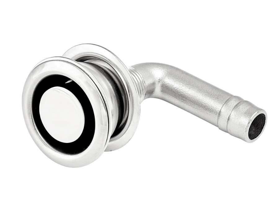 Vent Gas Flush 5/8" 90º