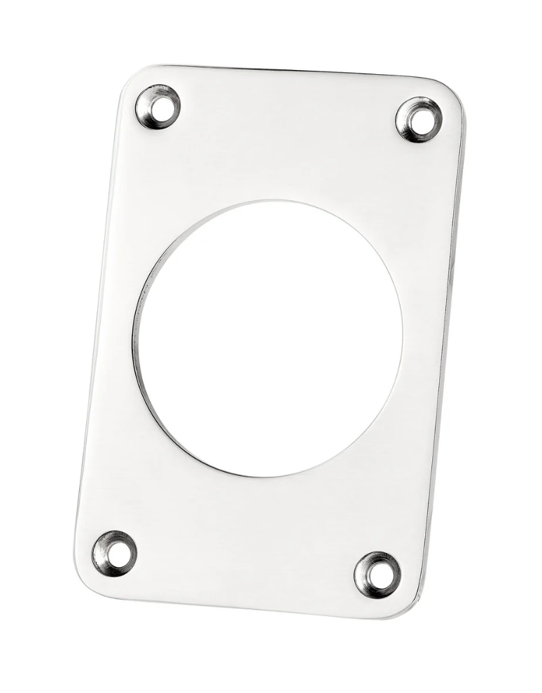 Outrigger Base Rectangular Backing Plates For Boat, 5/16", Pair