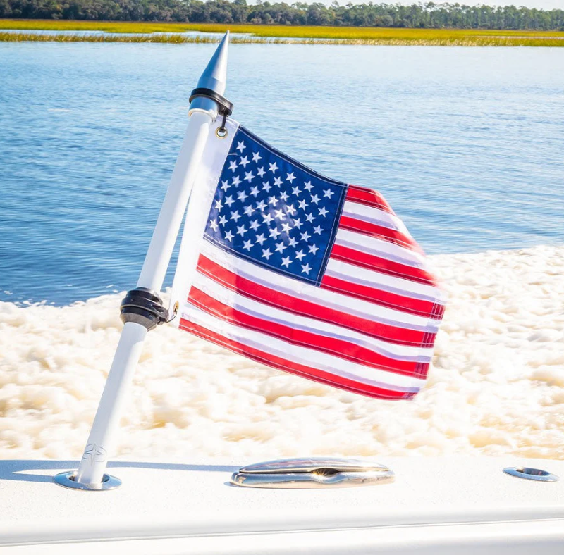 Coastal Hybrid 2' Burgees Flagpole