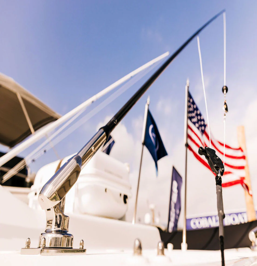 Deluxe 17' Internal Hybrid Outrigger Pair (Poles Only)